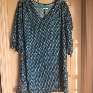 Old Navy XL Turquoise Dress